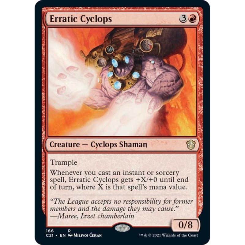Erratic Cyclops [Commander 2021]
