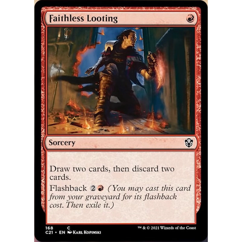 Faithless Looting [Commander 2021]