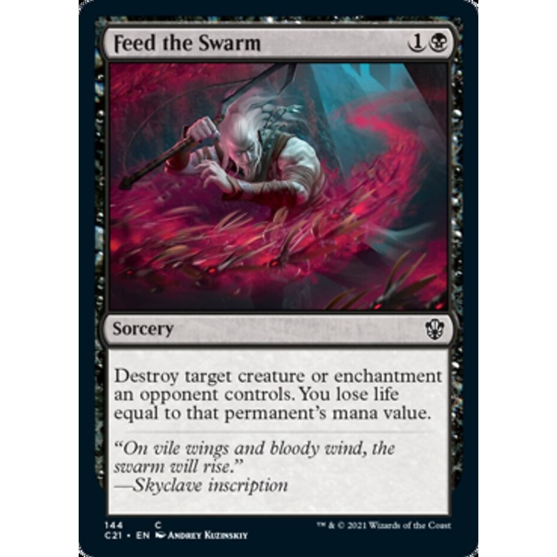 Feed the Swarm [Commander 2021]