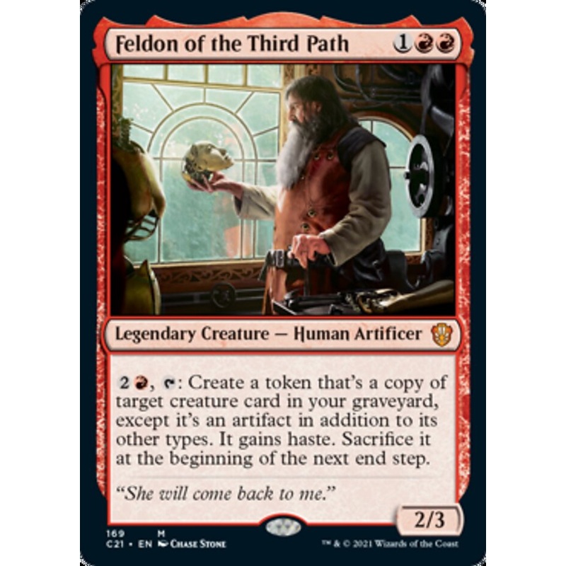 Feldon of the Third Path [Commander 2021]