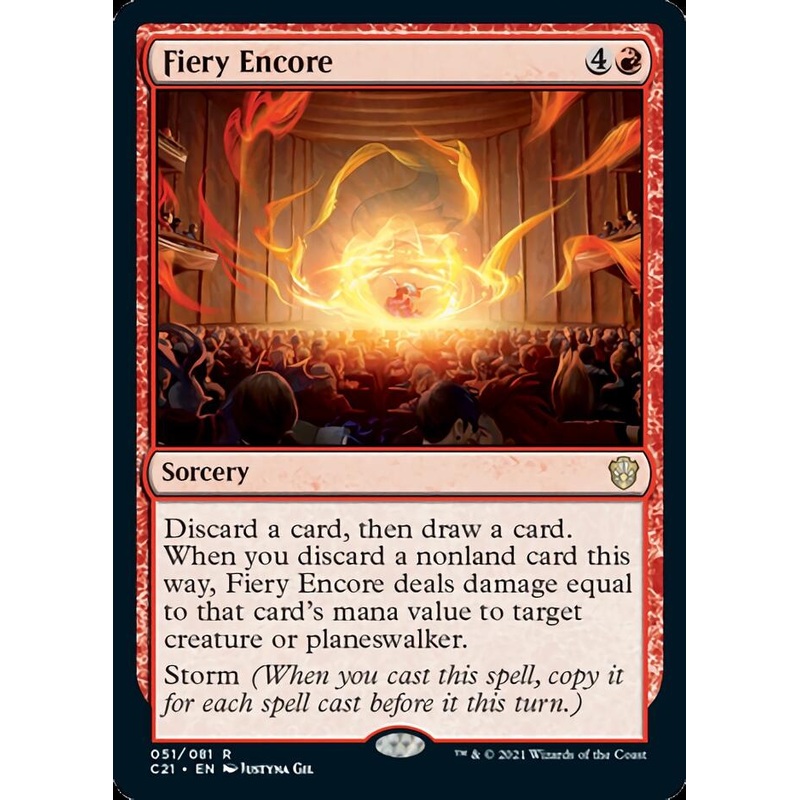 Fiery Encore [Commander 2021]