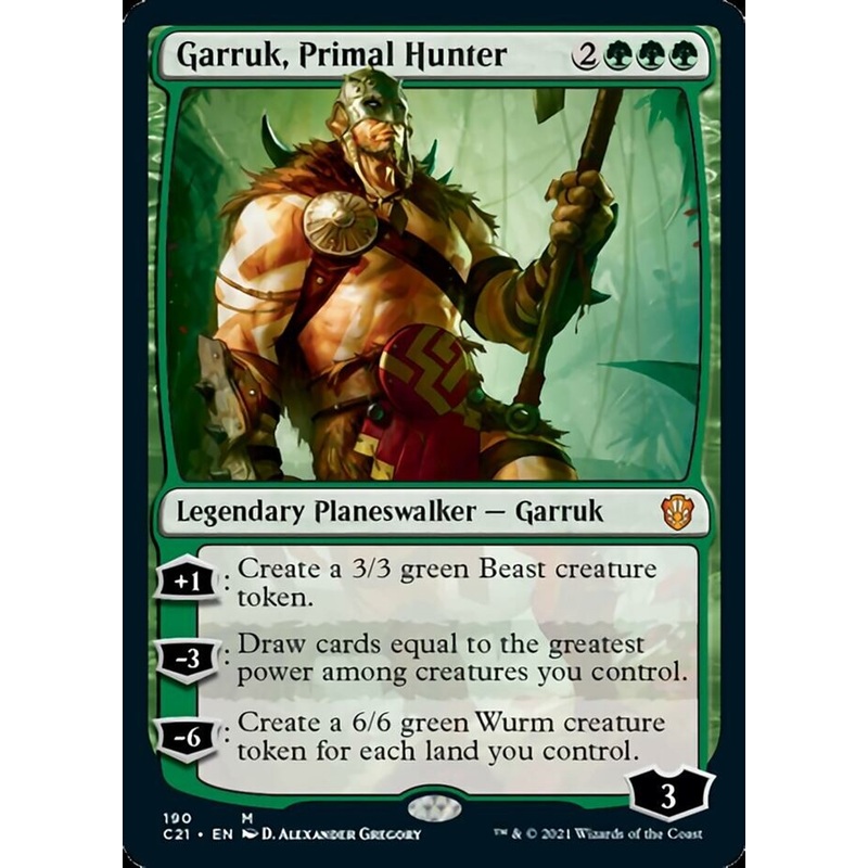 Garruk, Primal Hunter [Commander 2021]