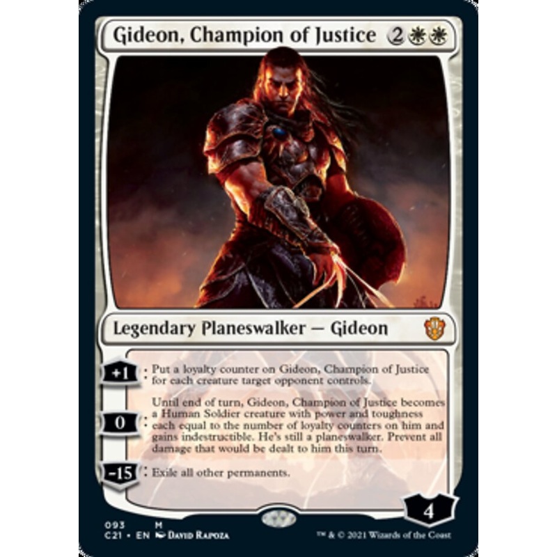 Gideon, Champion of Justice [Commander 2021]