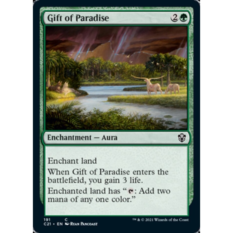 Gift of Paradise [Commander 2021]