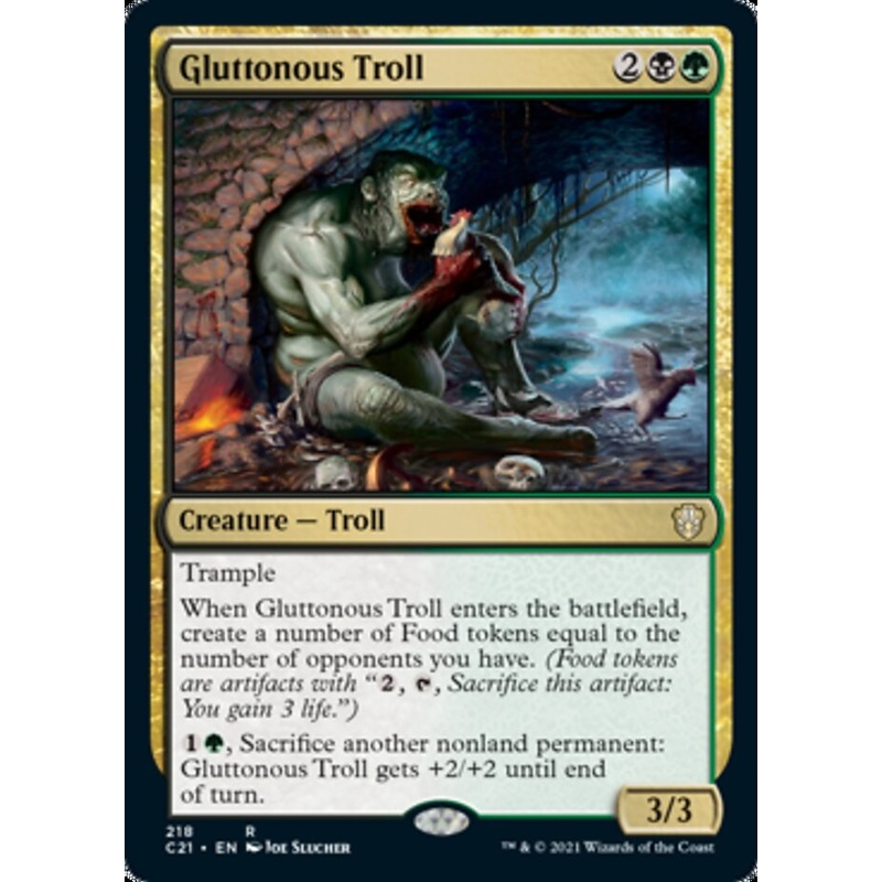 Gluttonous Troll [Commander 2021]