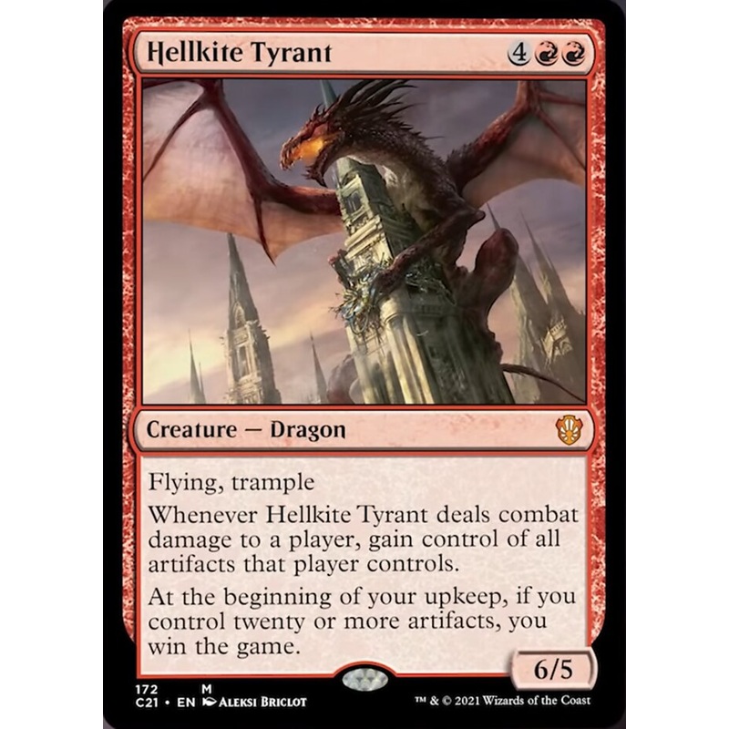 Hellkite Tyrant [Commander 2021]