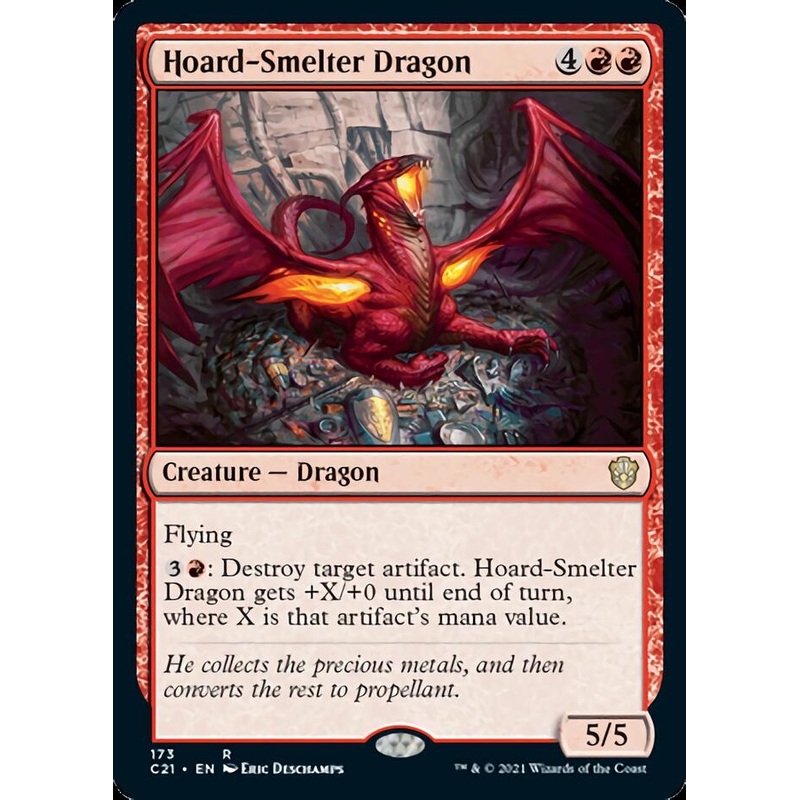 Hoard-Smelter Dragon [Commander 2021]