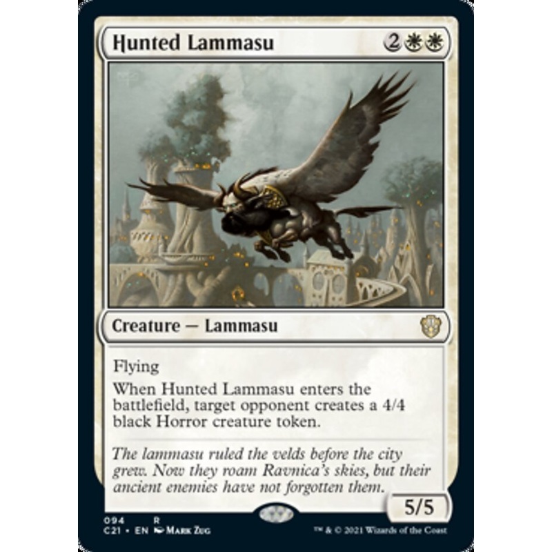 Hunted Lammasu [Commander 2021]