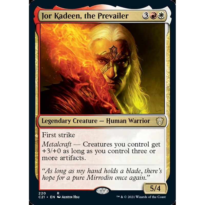 Jor Kadeen, the Prevailer [Commander 2021]