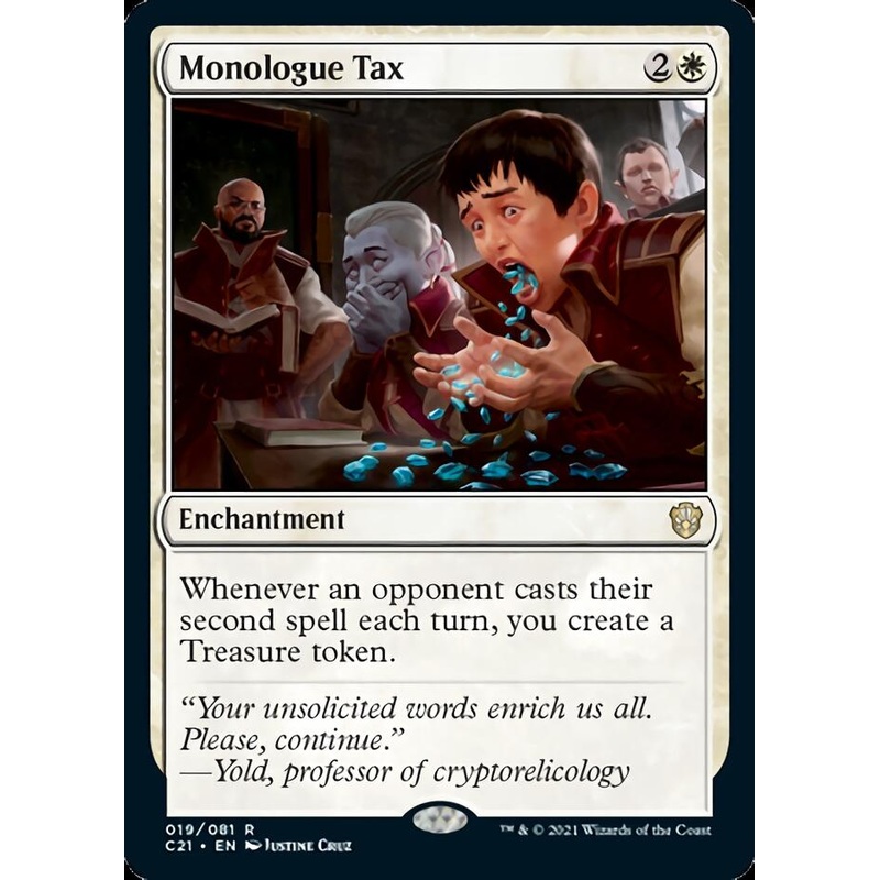 Monologue Tax [Commander 2021]