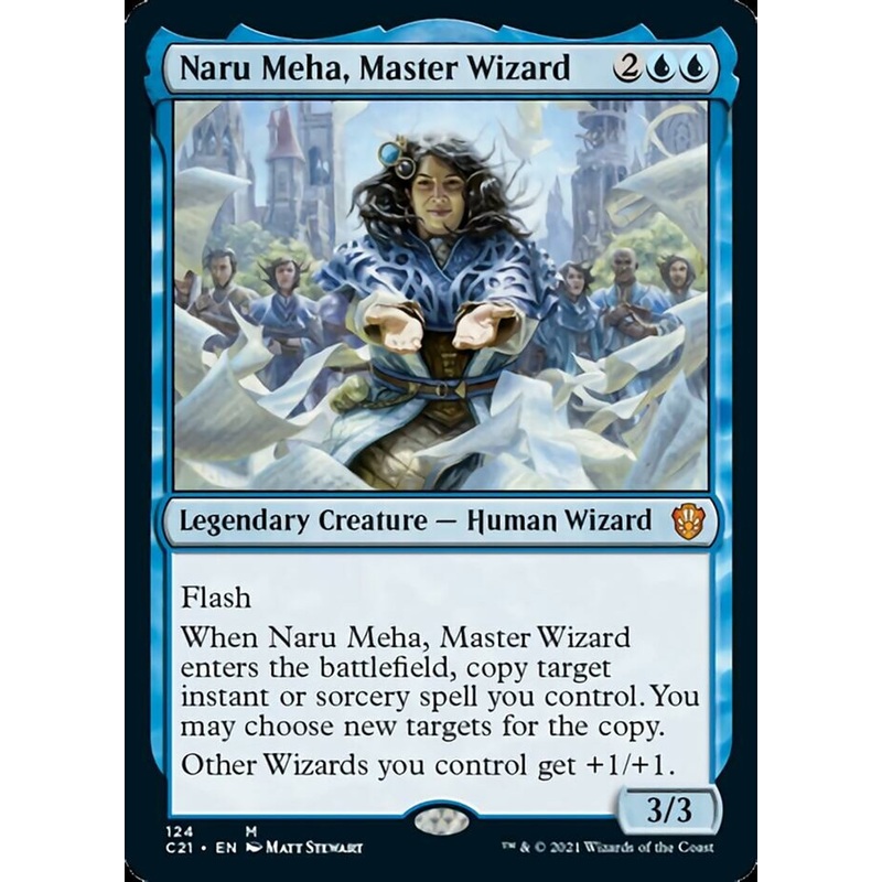 Naru Meha, Master Wizard [Commander 2021]