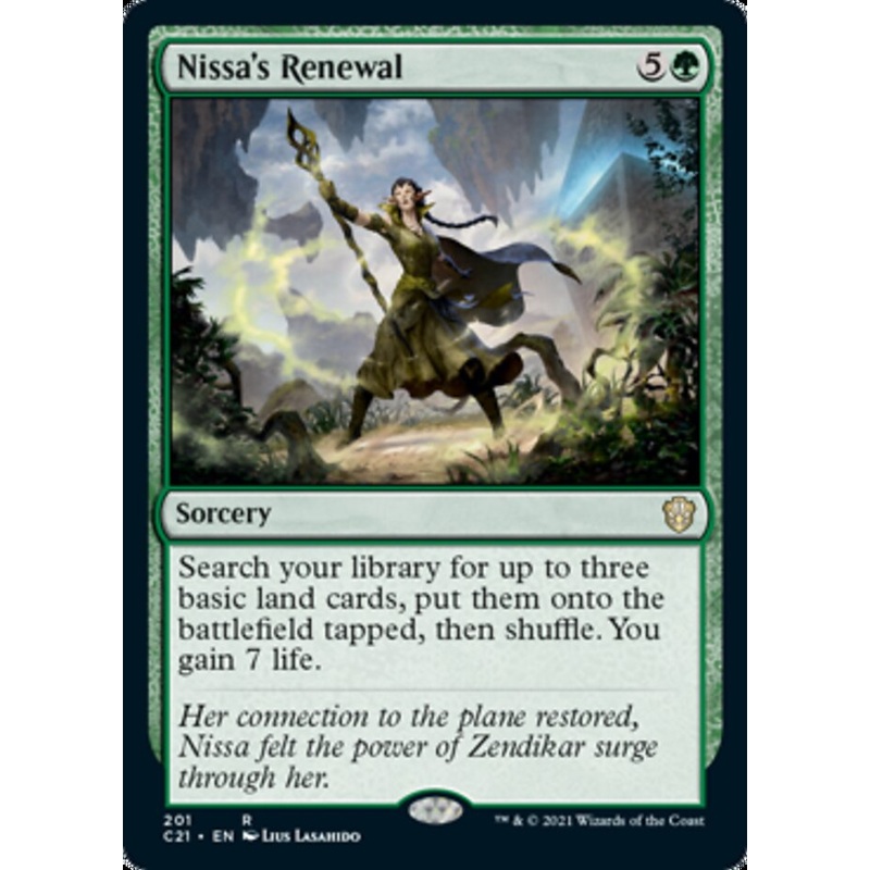 Nissa's Renewal [Commander 2021]