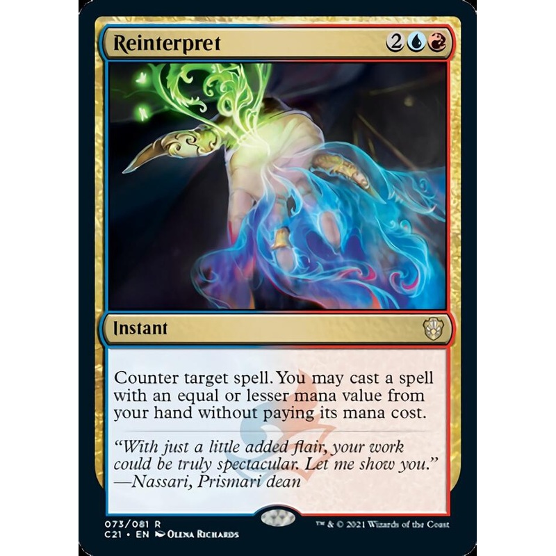 Reinterpret [Commander 2021]