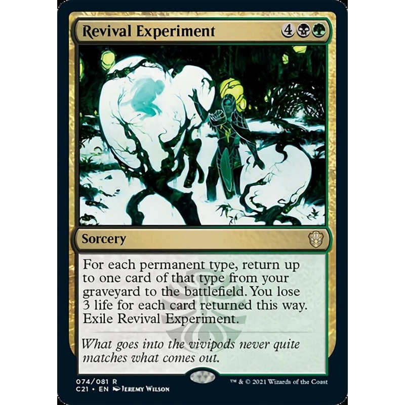 Revival Experiment [Commander 2021]