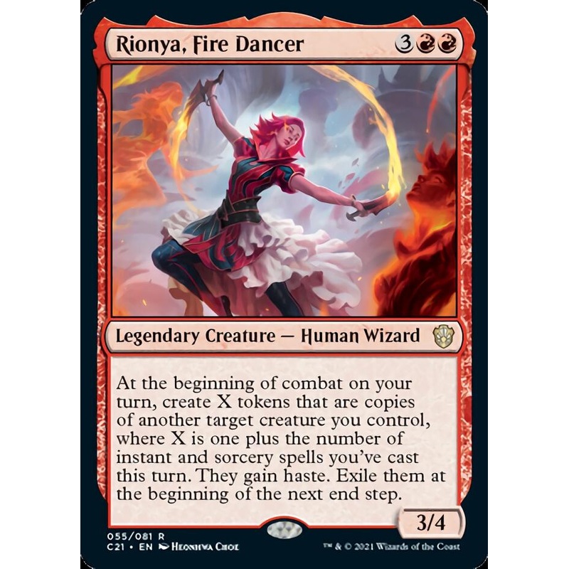 Rionya, Fire Dancer [Commander 2021]