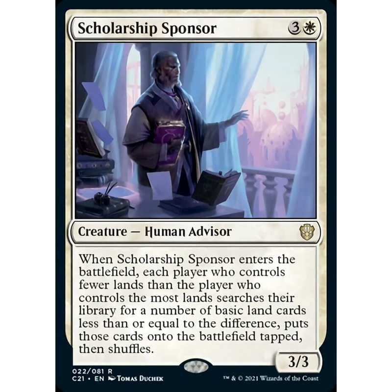 Scholarship Sponsor [Commander 2021]