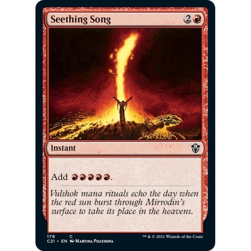 Seething Song [Commander 2021]
