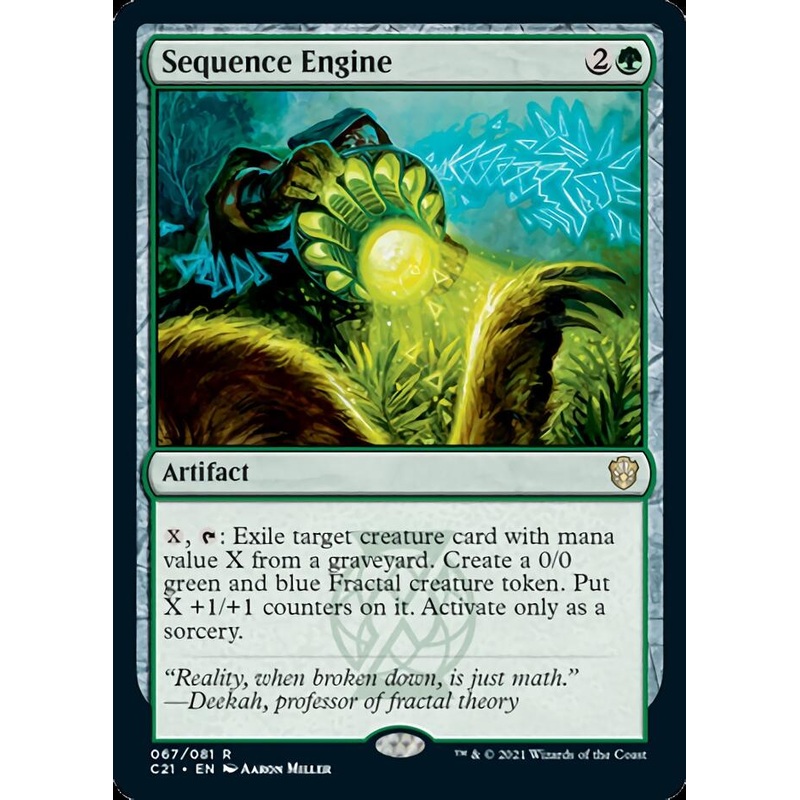 Sequence Engine [Commander 2021]