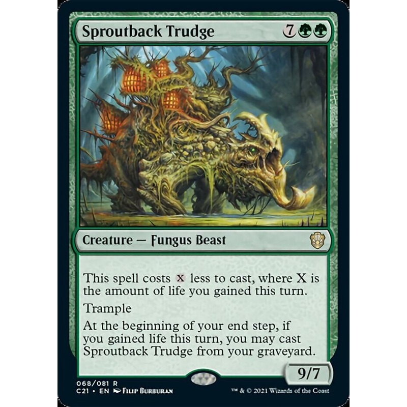 Sproutback Trudge [Commander 2021]