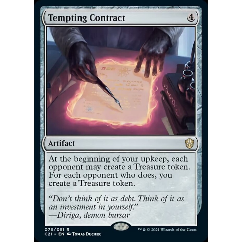 Tempting Contract [Commander 2021]