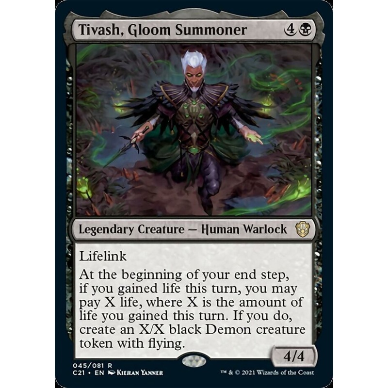 Tivash, Gloom Summoner [Commander 2021]