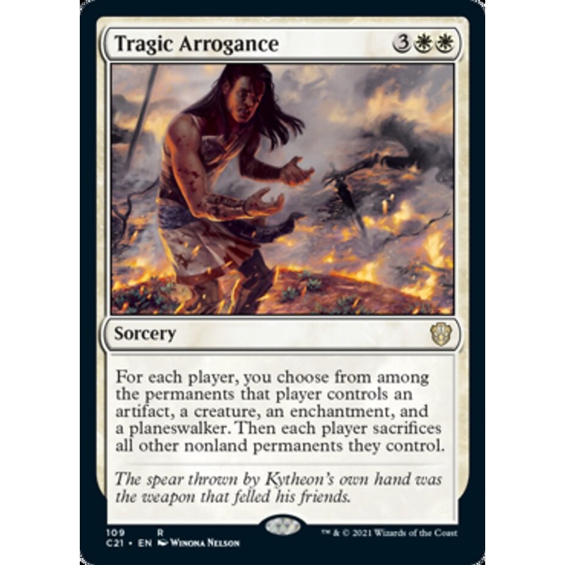 Tragic Arrogance [Commander 2021]