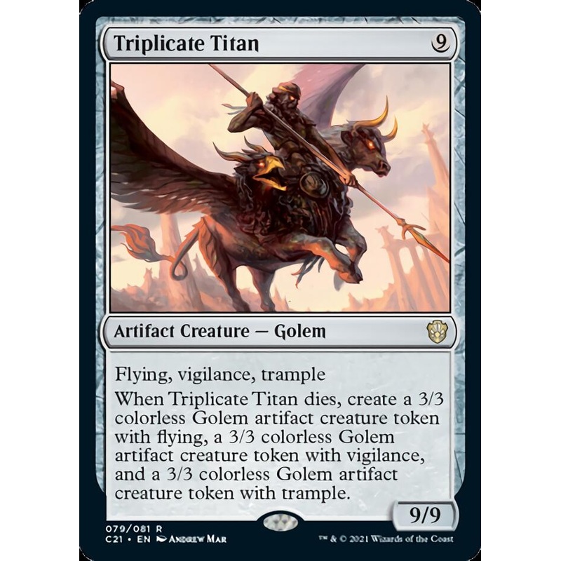 Triplicate Titan [Commander 2021]