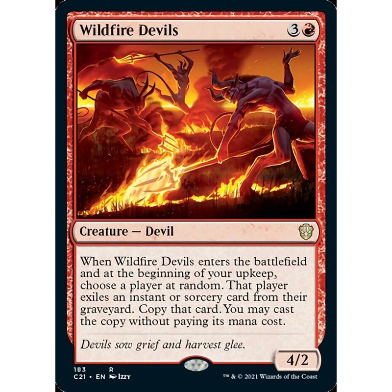 Wildfire Devils [Commander 2021]
