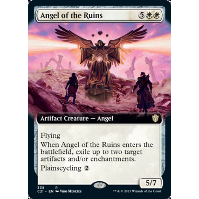 Angel of the Ruins (Extended Art) [Commander 2021]