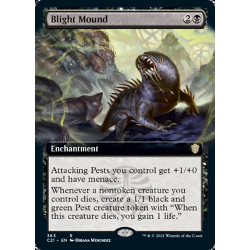Blight Mound (Extended Art) [Commander 2021]