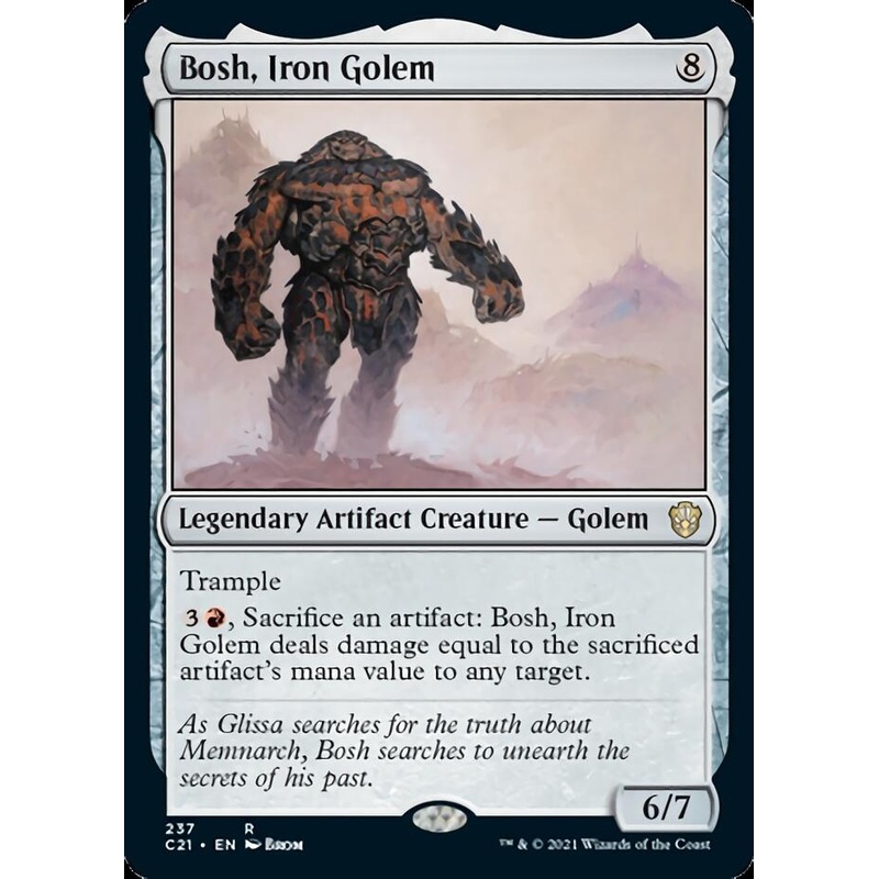 Bosh, Iron Golem [Commander 2021]