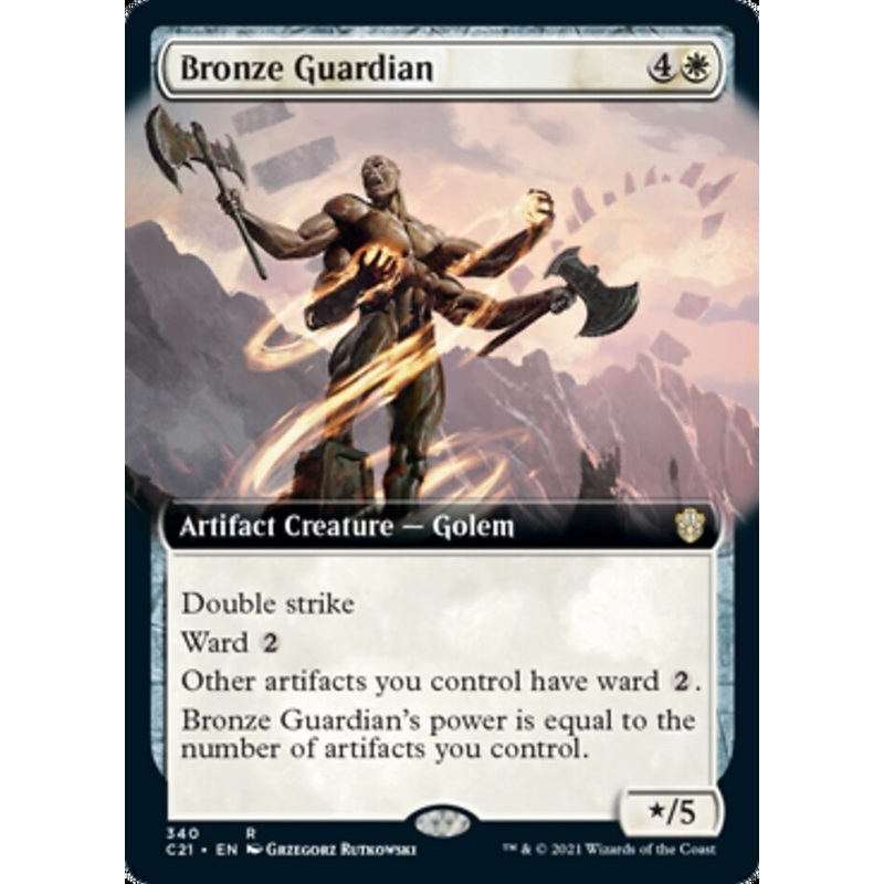 Bronze Guardian (Extended Art) [Commander 2021]