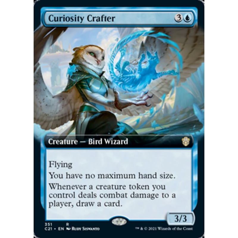 Curiosity Crafter (Extended Art) [Commander 2021]