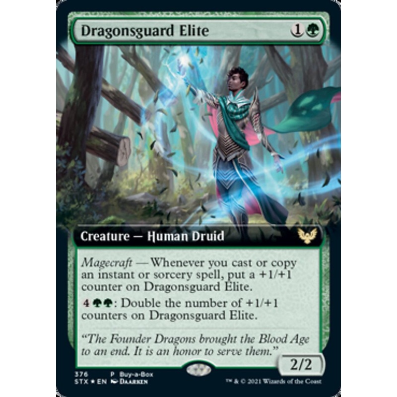 Dragonsguard Elite (Buy-A-Box) [Strixhaven: School of Mages Promos]