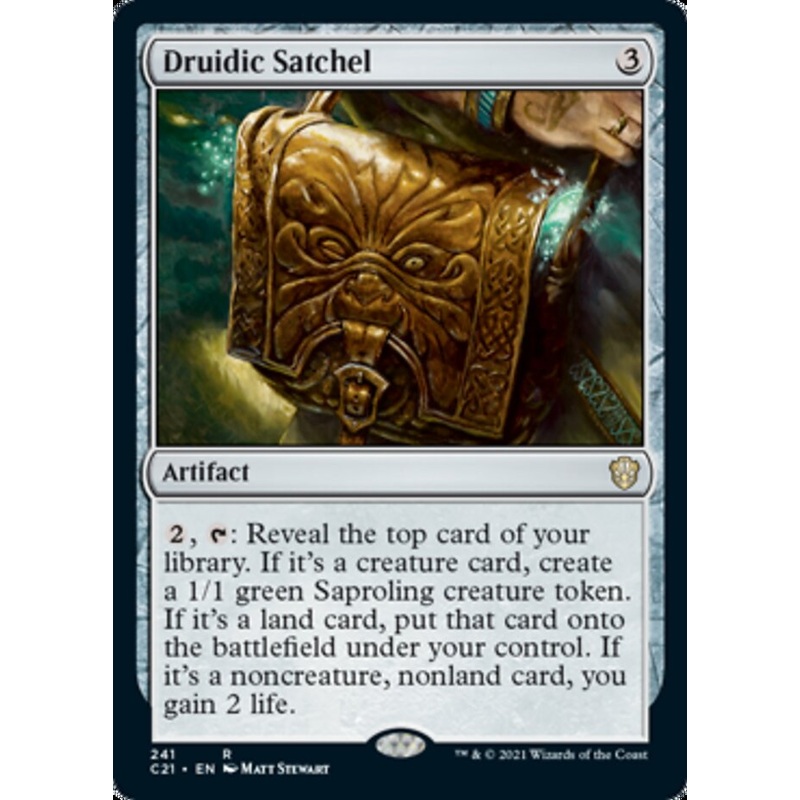 Druidic Satchel [Commander 2021]