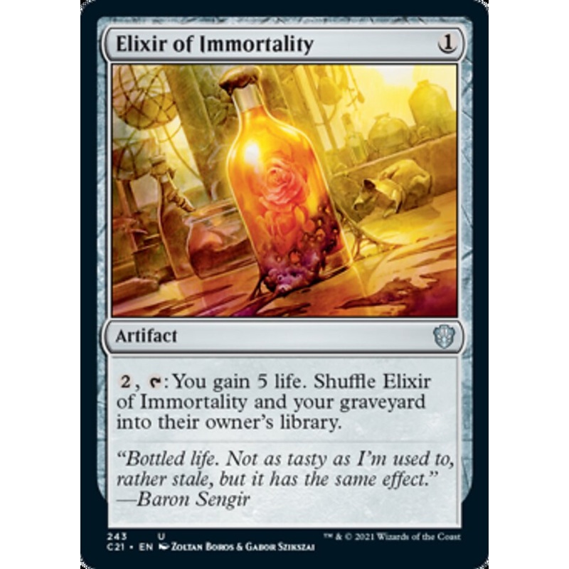 Elixir of Immortality [Commander 2021]