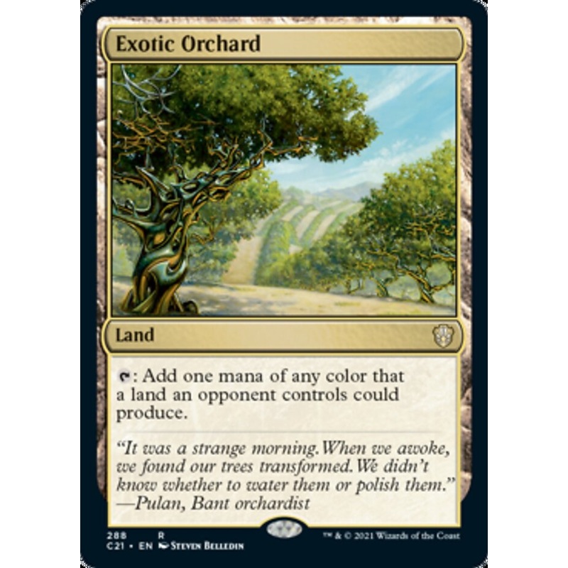 Exotic Orchard [Commander 2021]