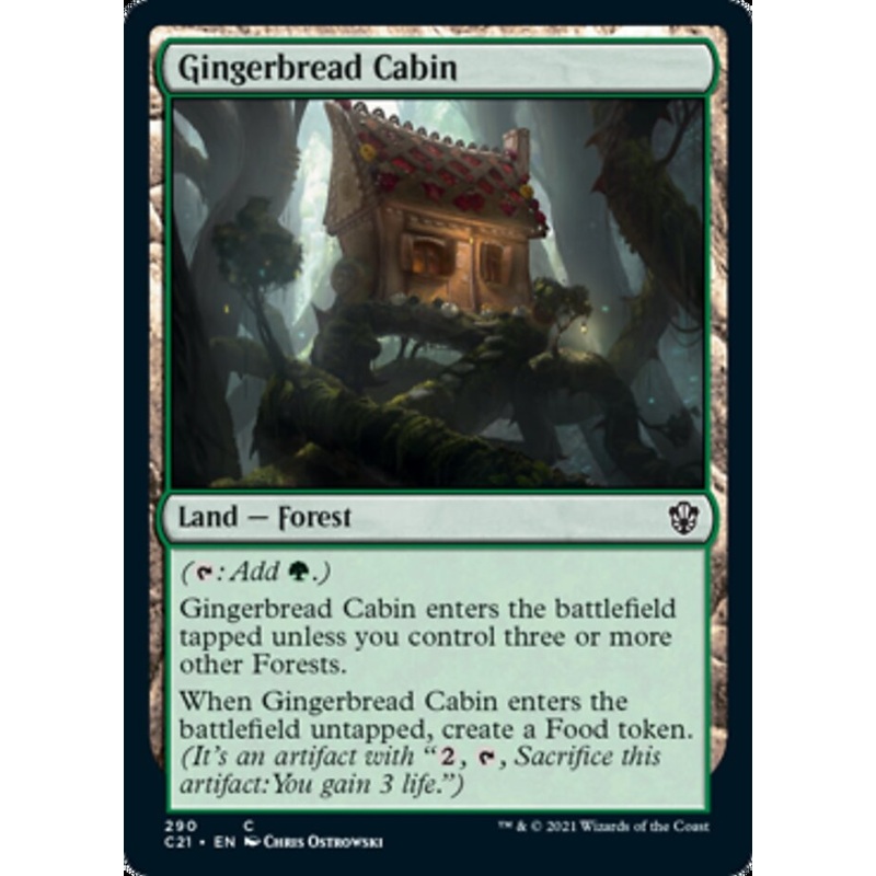 Gingerbread Cabin [Commander 2021]