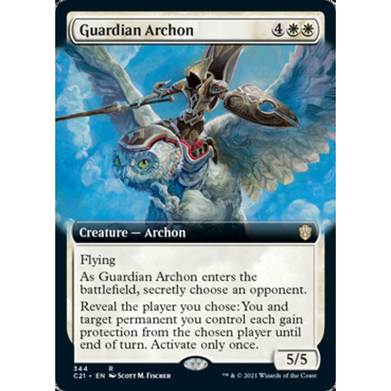 Guardian Archon (Extended Art) [Commander 2021]