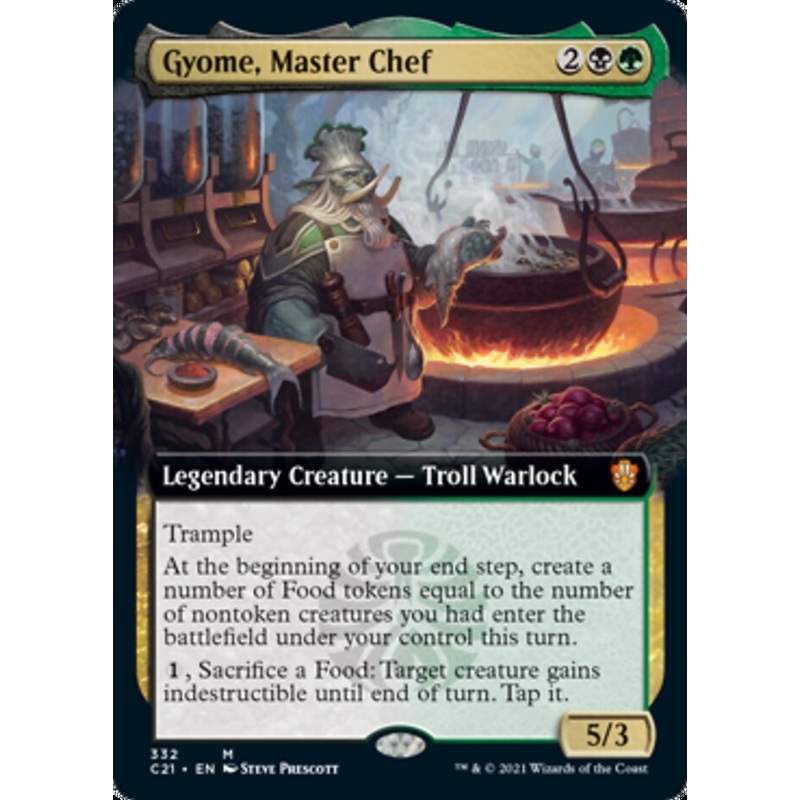 Gyome, Master Chef (Extended Art) [Commander 2021]