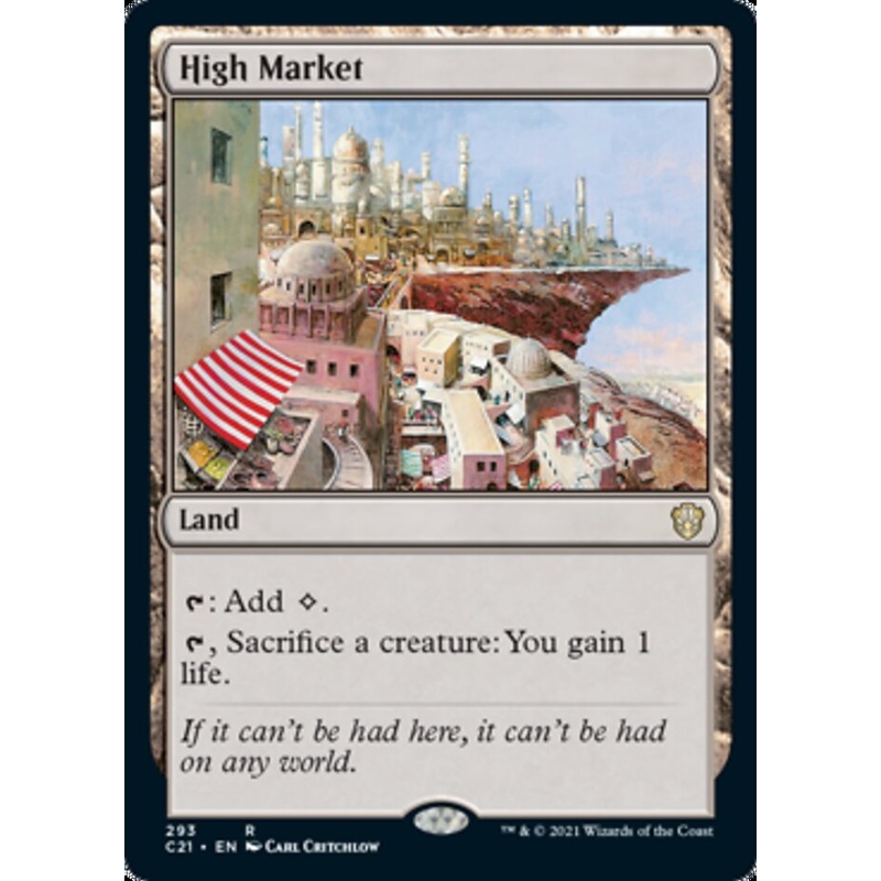 High Market [Commander 2021]