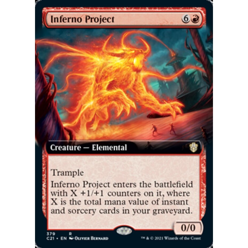 Inferno Project (Extended Art) [Commander 2021]