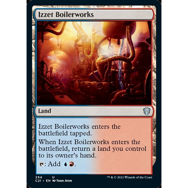 Izzet Boilerworks [Commander 2021]