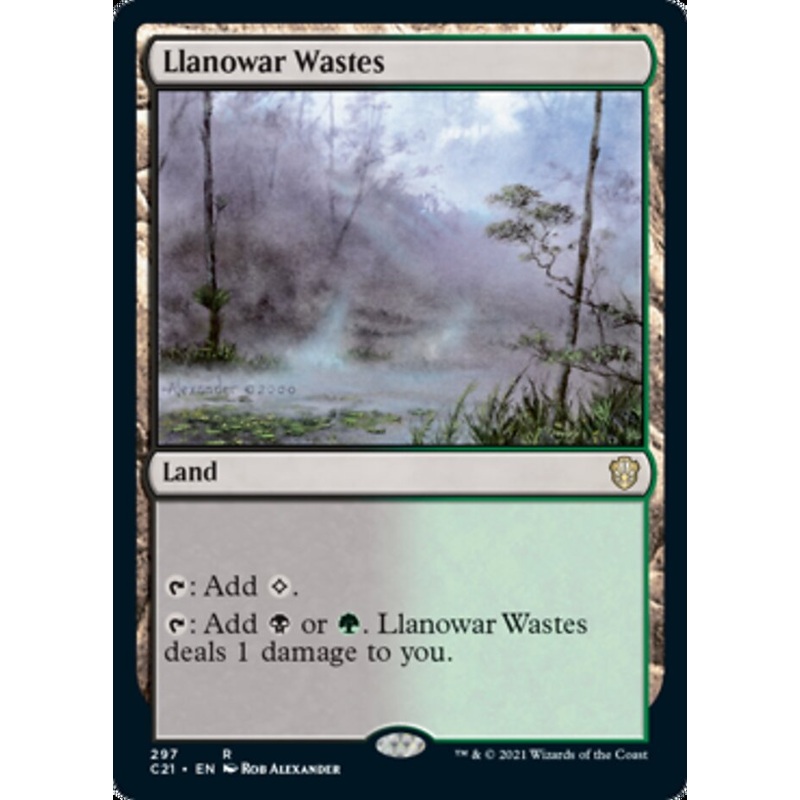 Llanowar Wastes [Commander 2021]