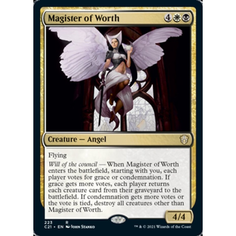 Magister of Worth [Commander 2021]