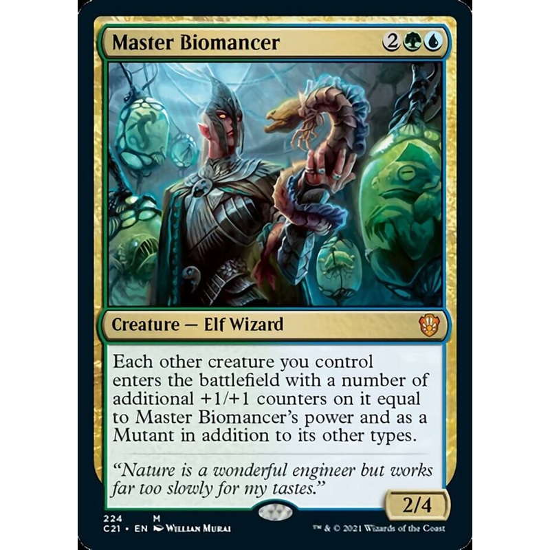 Master Biomancer [Commander 2021]
