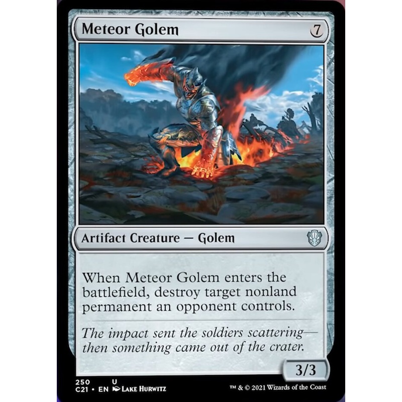 Meteor Golem [Commander 2021]