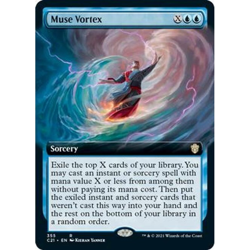 Muse Vortex (Extended Art) [Commander 2021]
