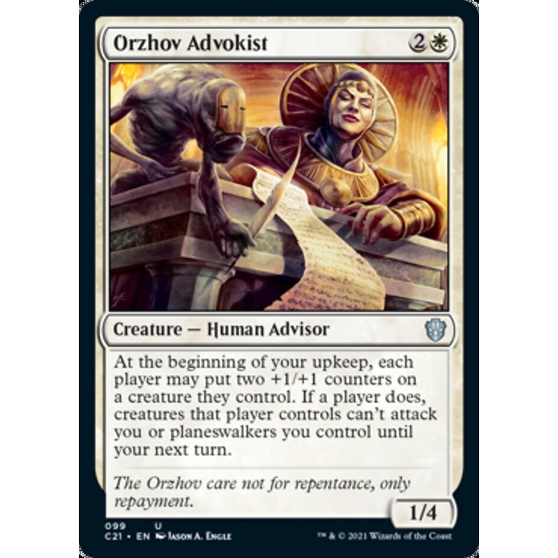 Orzhov Advokist [Commander 2021]
