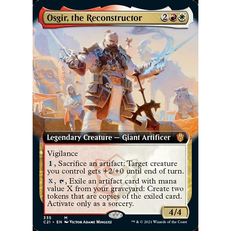 Osgir, the Reconstructor (Extended Art) [Commander 2021]
